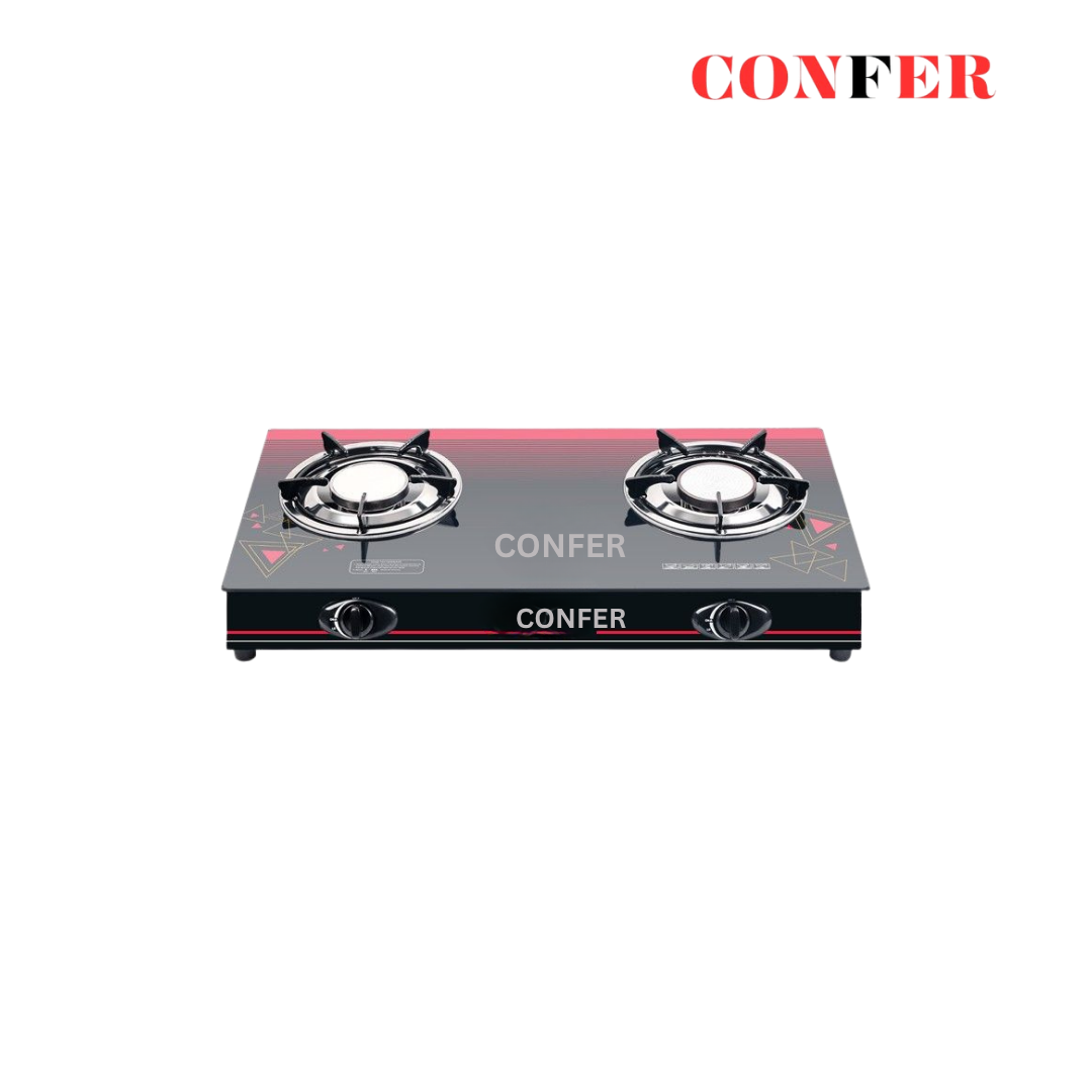 CONFER Double Burner Gas Stove